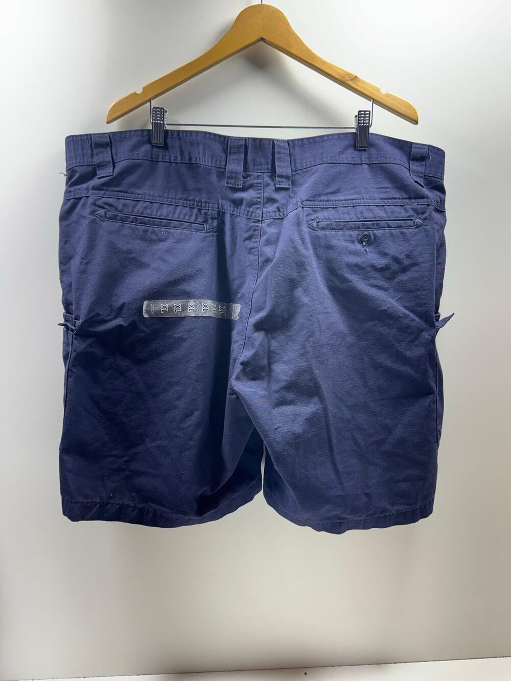Tru Spec Men’s Navy Blue Tactical Ripstop Cargo Shorts Sz 48 Utility Workwear